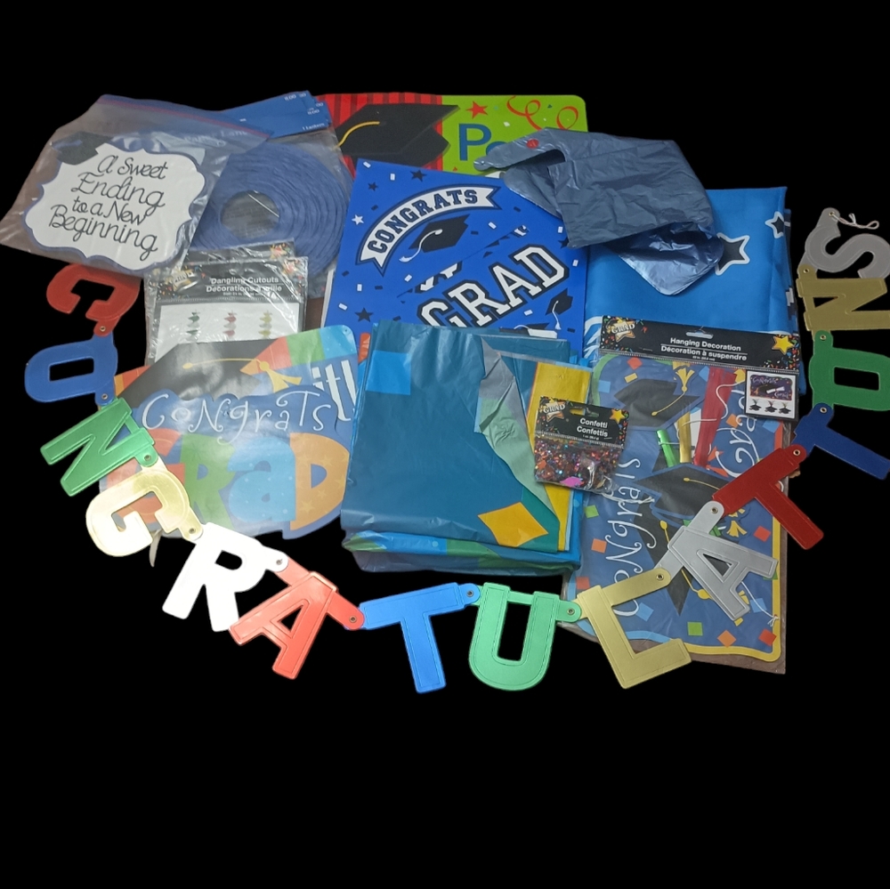 Graduation decorations 19 pieces